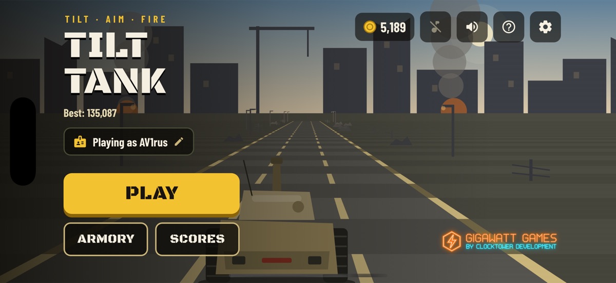 Tilt Tank screenshot